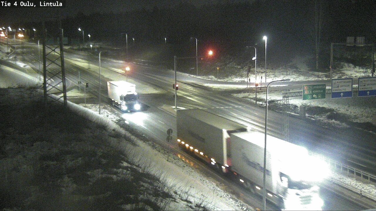 Kelikamerat Kuva Tie 4 Oulu, Lintula, Oulu, Pohjois-Pohjanmaa