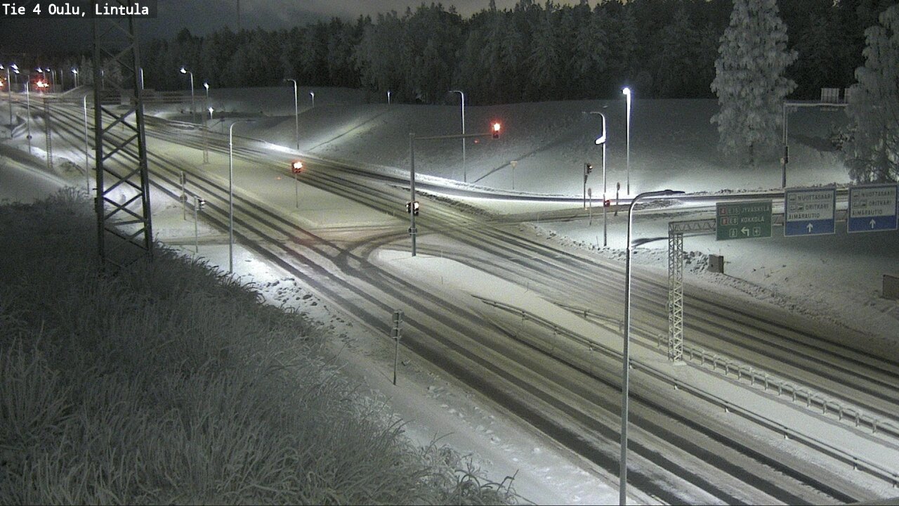 Kelikamerat Kuva Tie 4 Oulu, Lintula, Oulu, Pohjois-Pohjanmaa