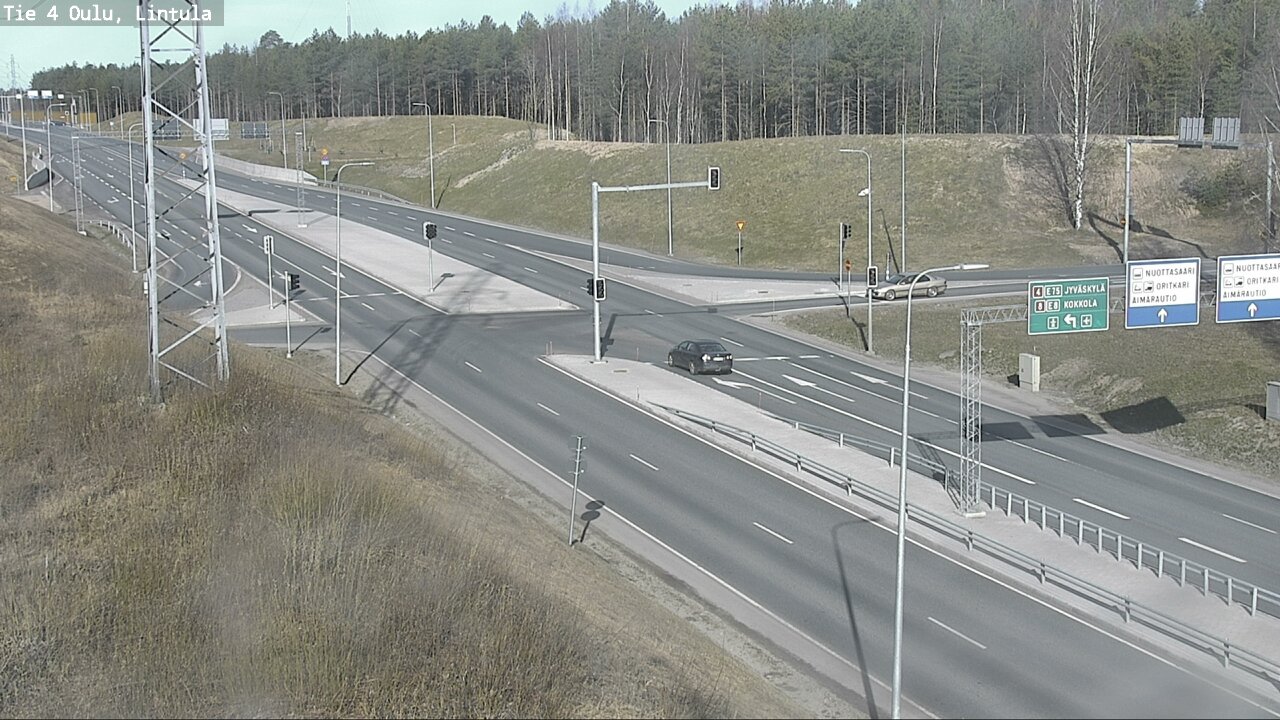 Kelikamerat Kuva Tie 4 Oulu, Lintula, Oulu, Pohjois-Pohjanmaa