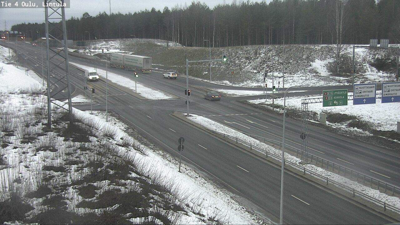 Kelikamerat Kuva Tie 4 Oulu, Lintula, Oulu, Pohjois-Pohjanmaa