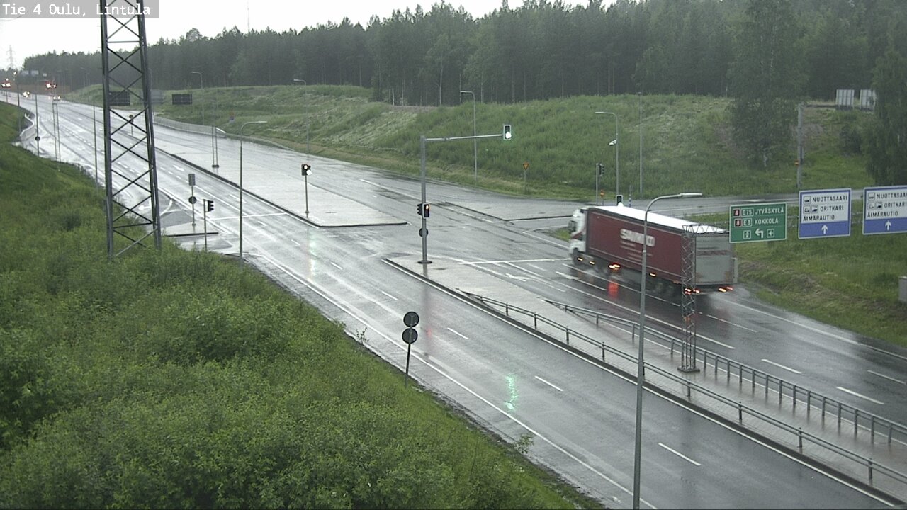 Kelikamerat Kuva Tie 4 Oulu, Lintula, Oulu, Pohjois-Pohjanmaa