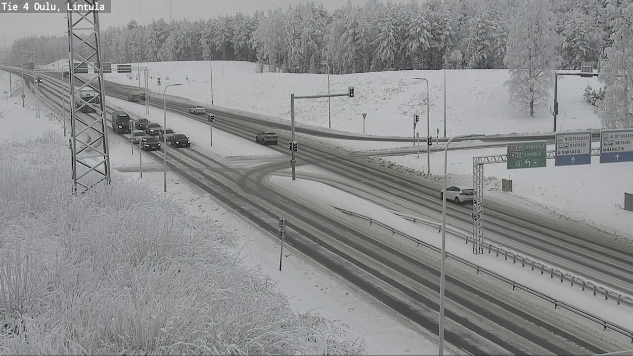 Kelikamerat Kuva Tie 4 Oulu, Lintula, Oulu, Pohjois-Pohjanmaa