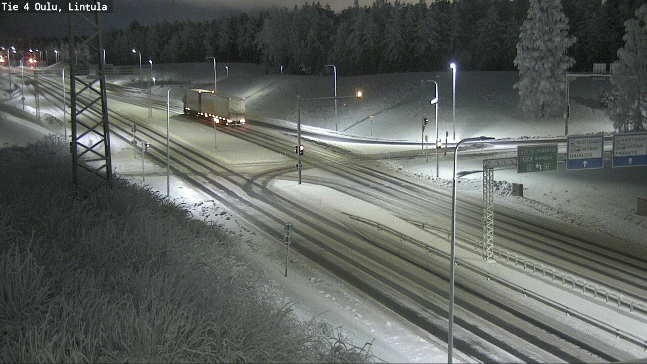 Kelikamerat Kuva Tie 4 Oulu, Lintula, Oulu, Pohjois-Pohjanmaa