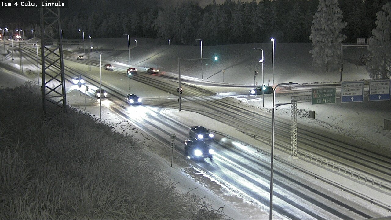 Kelikamerat Kuva Tie 4 Oulu, Lintula, Oulu, Pohjois-Pohjanmaa