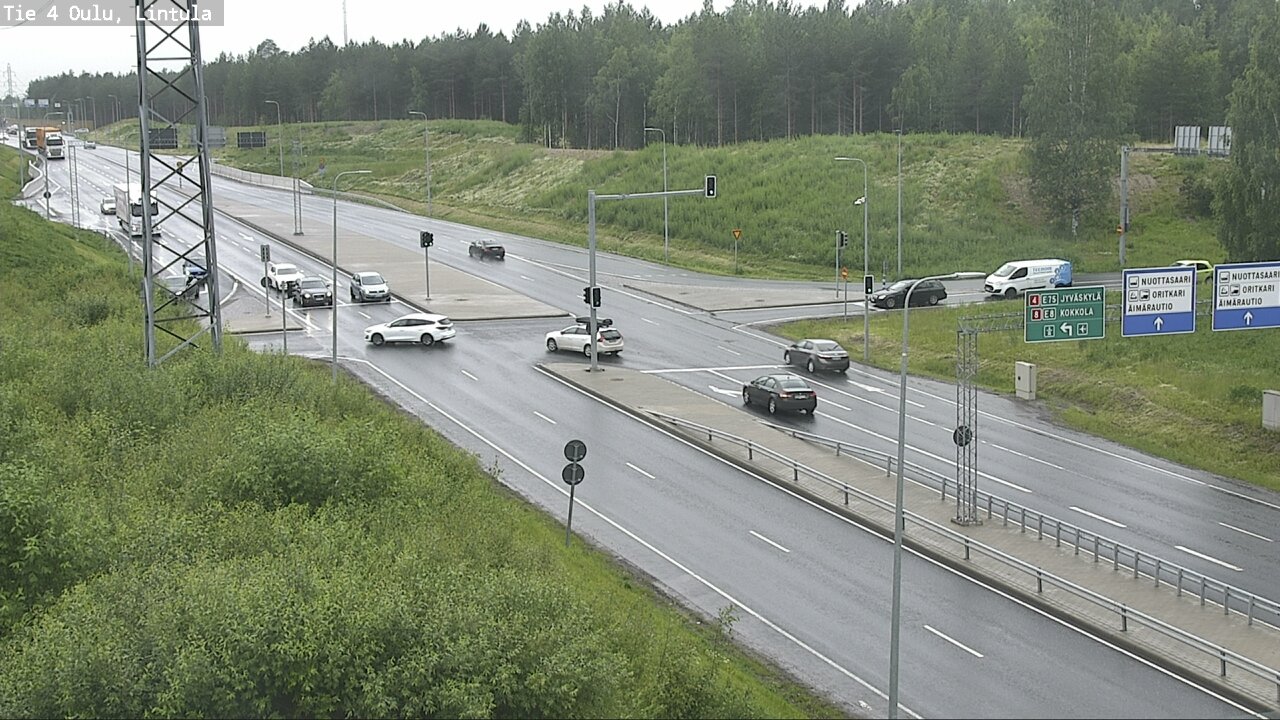 Kelikamerat Kuva Tie 4 Oulu, Lintula, Oulu, Pohjois-Pohjanmaa