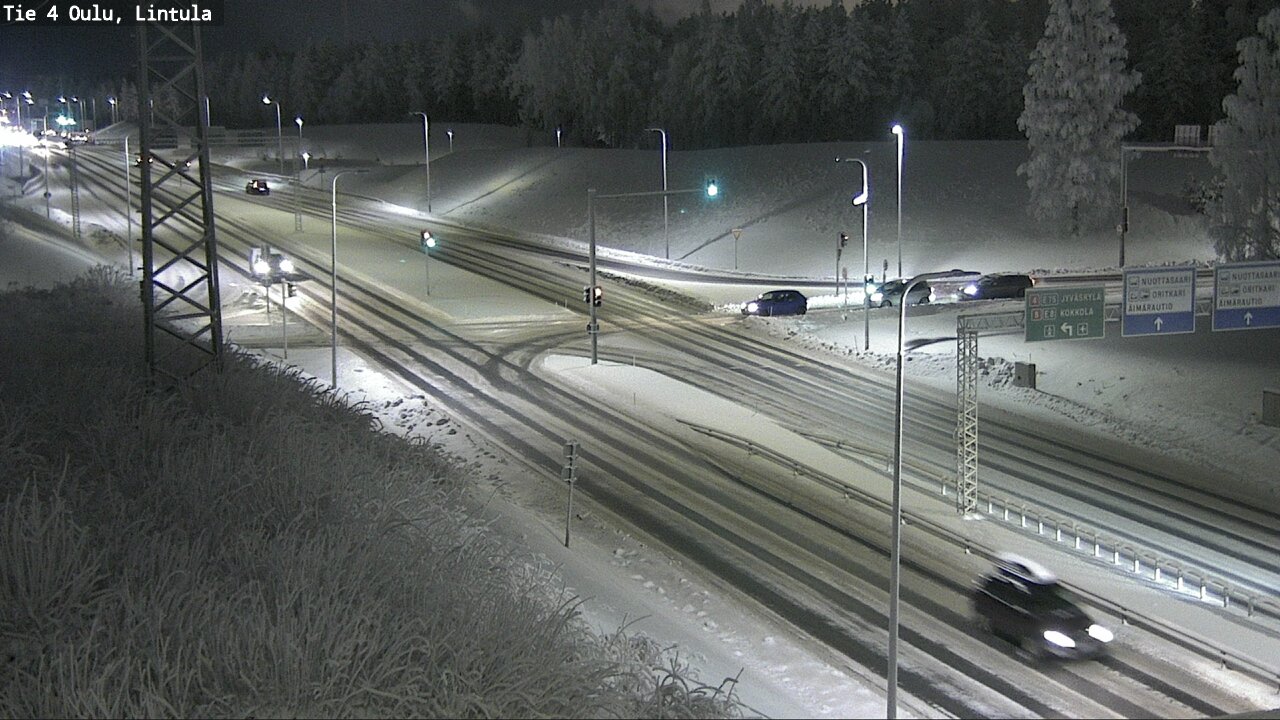 Kelikamerat Kuva Tie 4 Oulu, Lintula, Oulu, Pohjois-Pohjanmaa