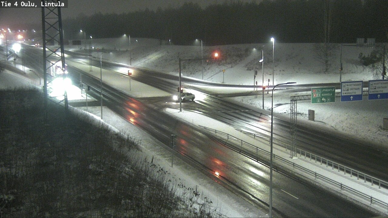 Kelikamerat Kuva Tie 4 Oulu, Lintula, Oulu, Pohjois-Pohjanmaa