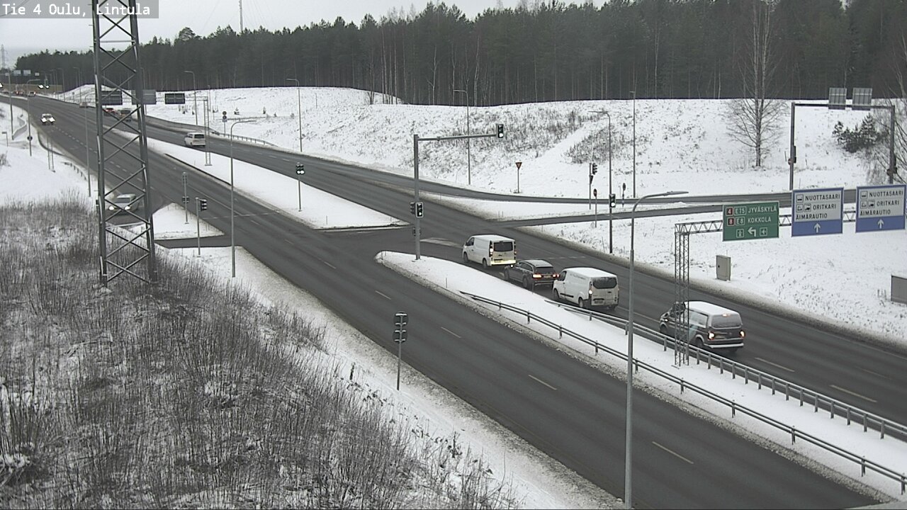 Kelikamerat Kuva Tie 4 Oulu, Lintula, Oulu, Pohjois-Pohjanmaa