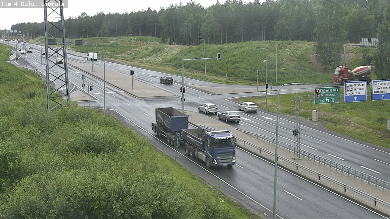Kelikamerat Kuva Tie 4 Oulu, Lintula, Oulu, Pohjois-Pohjanmaa