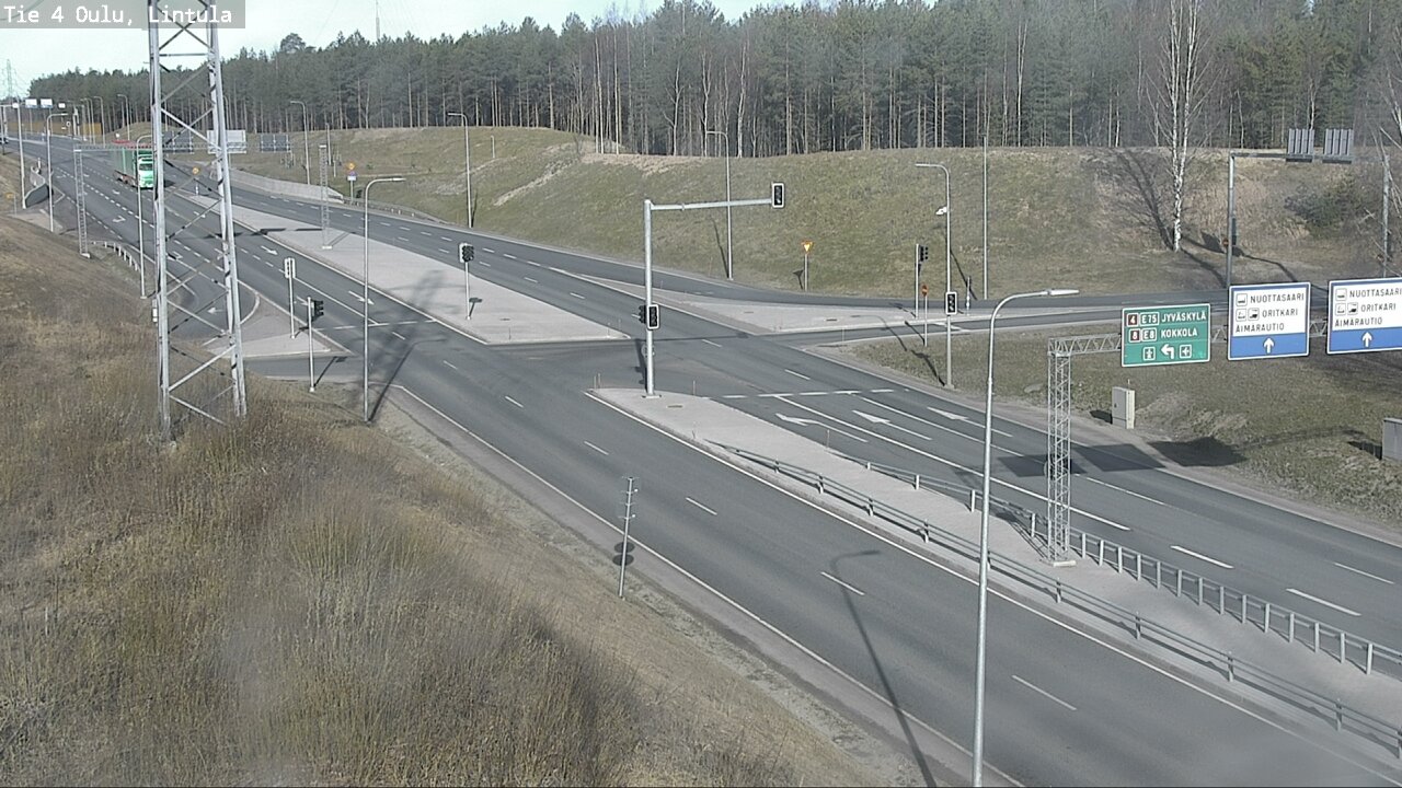 Kelikamerat Kuva Tie 4 Oulu, Lintula, Oulu, Pohjois-Pohjanmaa
