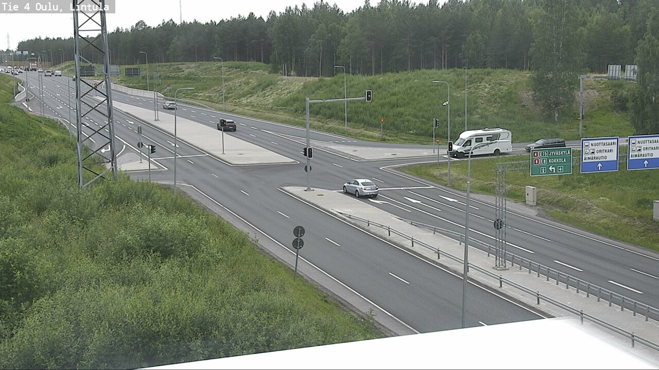 Kelikamerat Kuva Tie 4 Oulu, Lintula, Oulu, Pohjois-Pohjanmaa