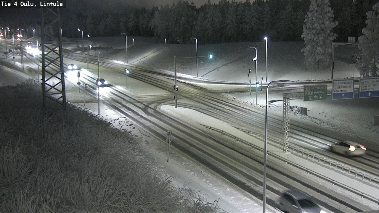 Kelikamerat Kuva Tie 4 Oulu, Lintula, Oulu, Pohjois-Pohjanmaa
