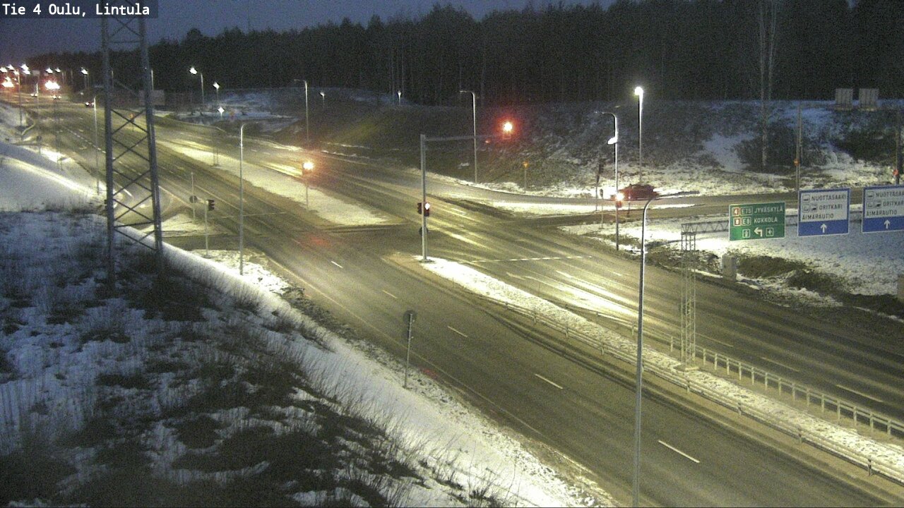 Kelikamerat Kuva Tie 4 Oulu, Lintula, Oulu, Pohjois-Pohjanmaa