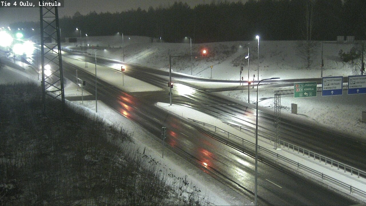 Kelikamerat Kuva Tie 4 Oulu, Lintula, Oulu, Pohjois-Pohjanmaa