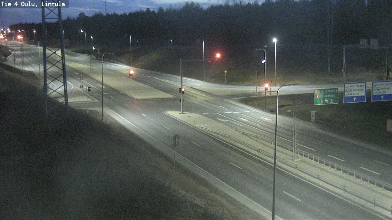 Kelikamerat Kuva Tie 4 Oulu, Lintula, Oulu, Pohjois-Pohjanmaa