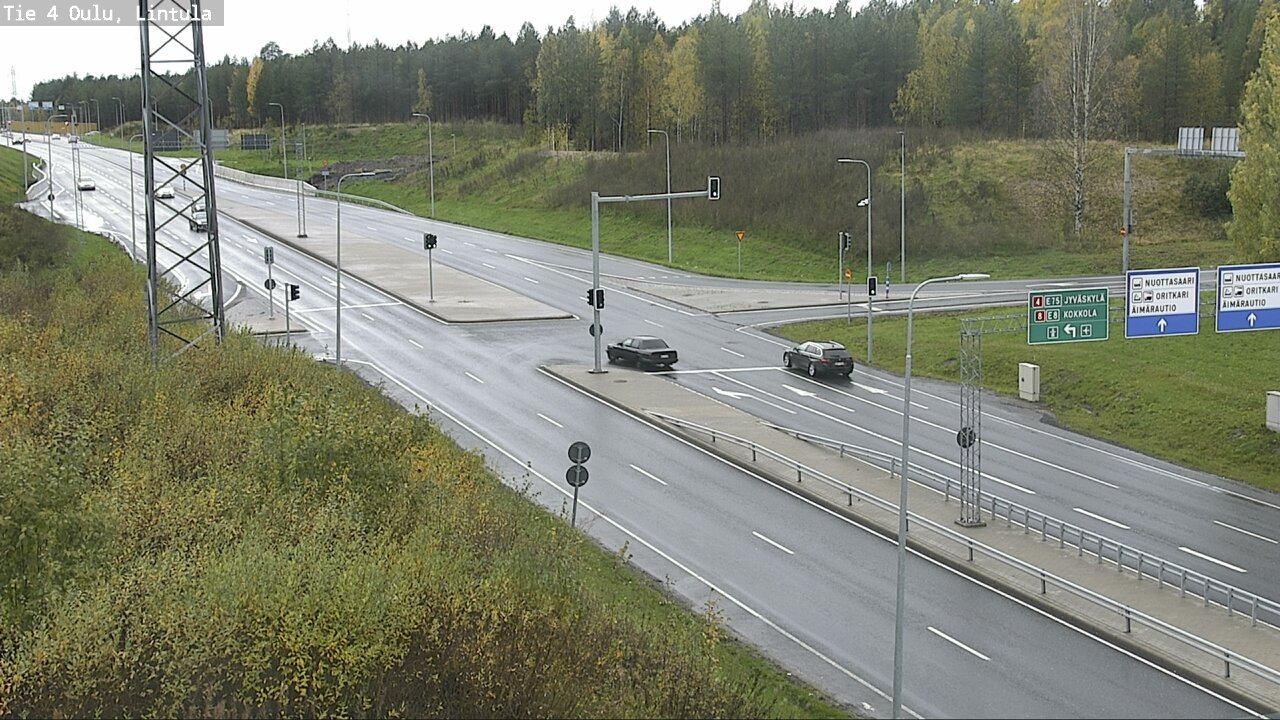 Weather Camera Image Road 4 Oulu, Lintula, Oulu, Pohjois-Pohjanmaa