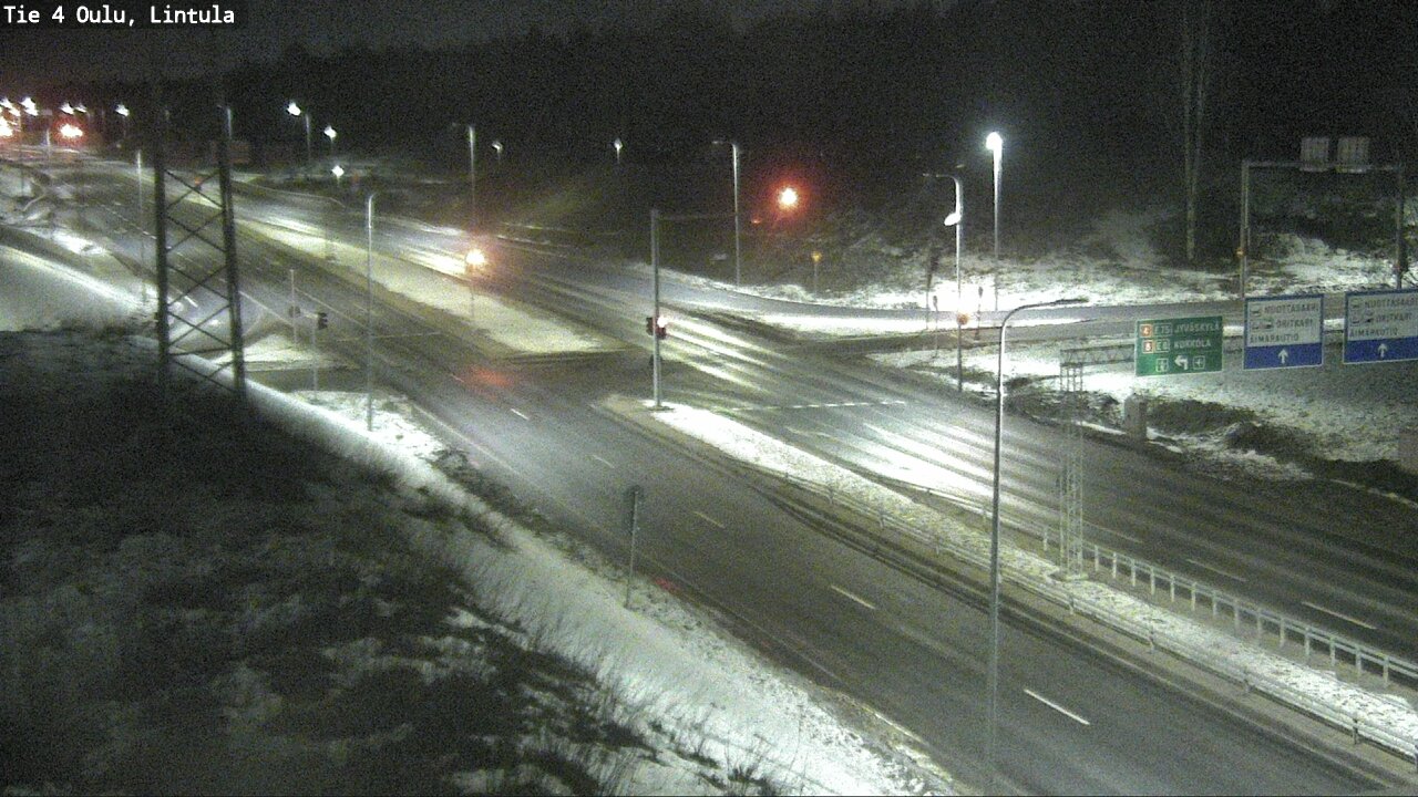 Kelikamerat Kuva Tie 4 Oulu, Lintula, Oulu, Pohjois-Pohjanmaa