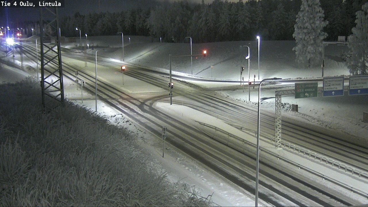 Kelikamerat Kuva Tie 4 Oulu, Lintula, Oulu, Pohjois-Pohjanmaa