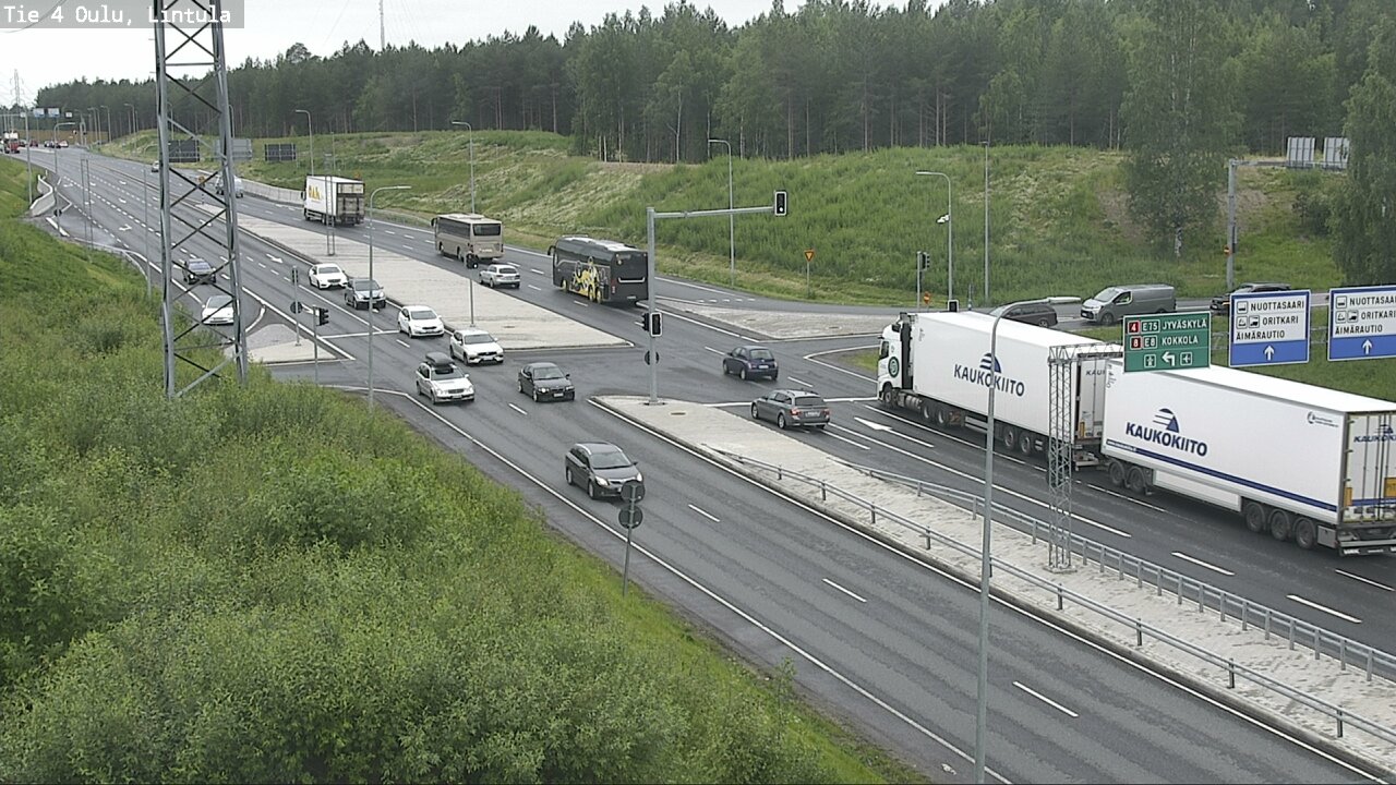 Kelikamerat Kuva Tie 4 Oulu, Lintula, Oulu, Pohjois-Pohjanmaa