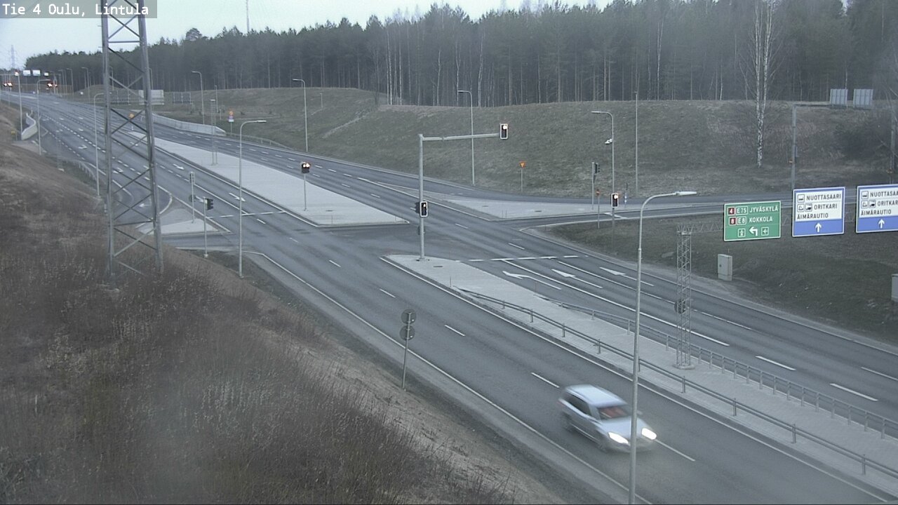 Kelikamerat Kuva Tie 4 Oulu, Lintula, Oulu, Pohjois-Pohjanmaa