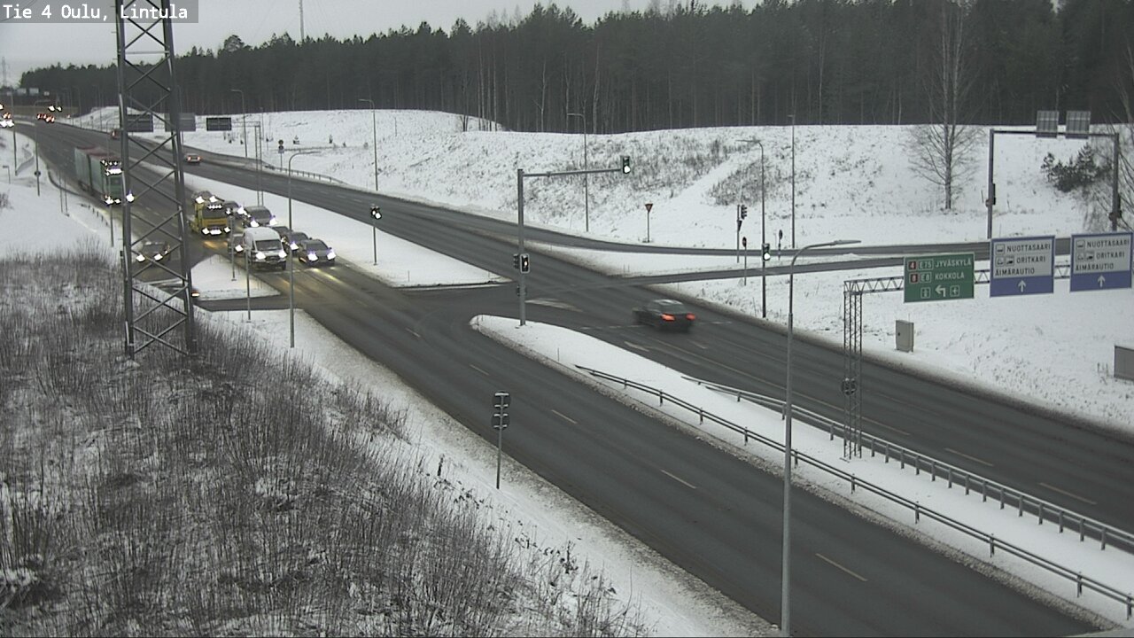 Kelikamerat Kuva Tie 4 Oulu, Lintula, Oulu, Pohjois-Pohjanmaa