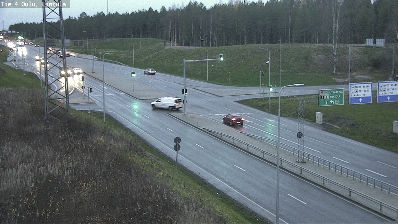 Kelikamerat Kuva Tie 4 Oulu, Lintula, Oulu, Pohjois-Pohjanmaa