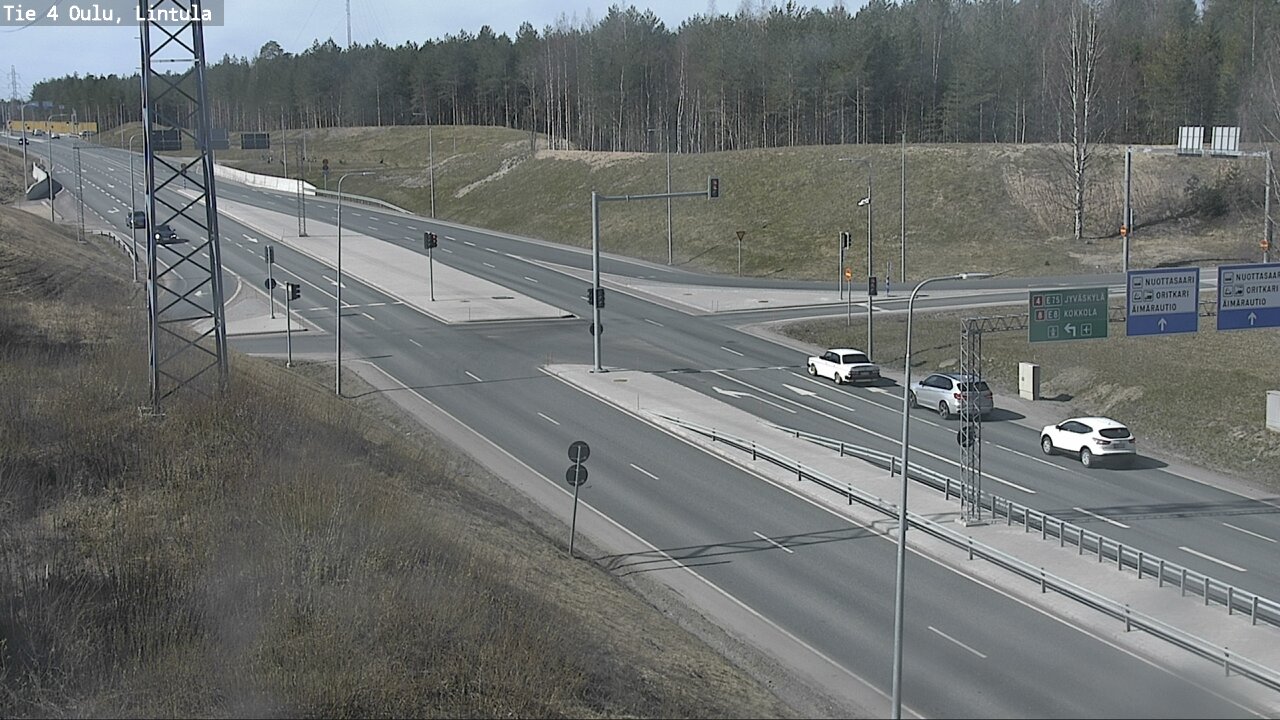 Kelikamerat Kuva Tie 4 Oulu, Lintula, Oulu, Pohjois-Pohjanmaa