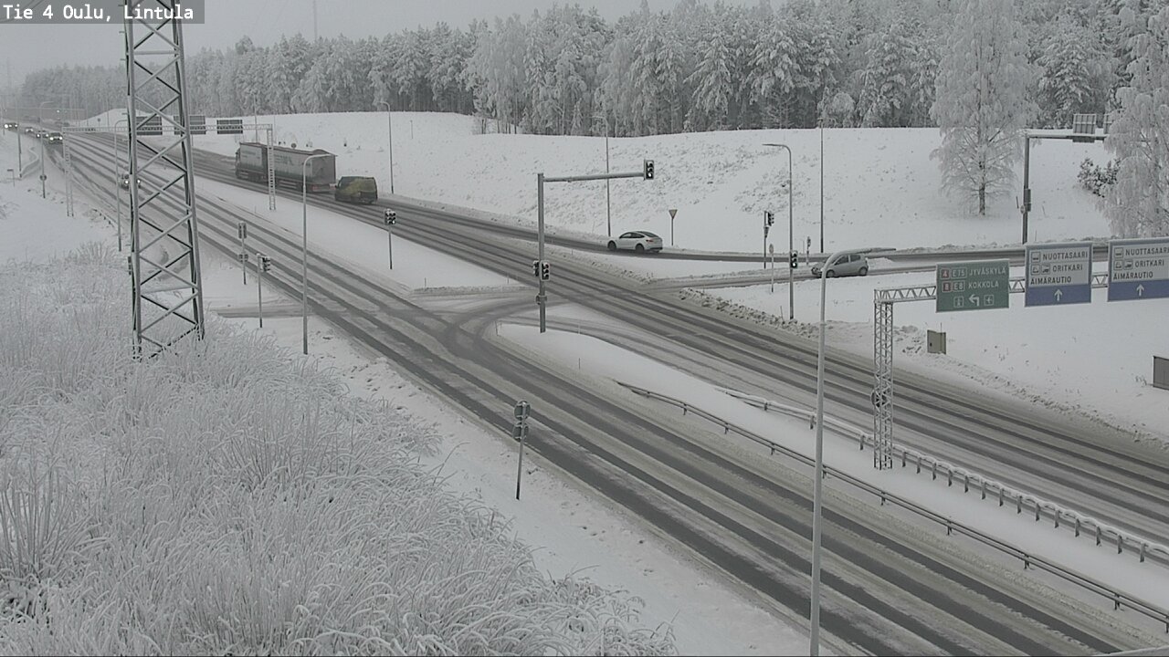 Kelikamerat Kuva Tie 4 Oulu, Lintula, Oulu, Pohjois-Pohjanmaa