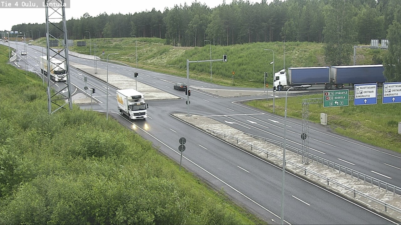 Kelikamerat Kuva Tie 4 Oulu, Lintula, Oulu, Pohjois-Pohjanmaa