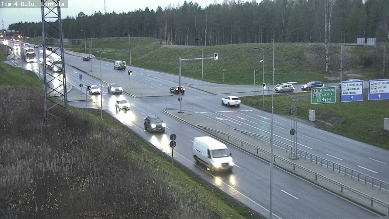 Kelikamerat Kuva Tie 4 Oulu, Lintula, Oulu, Pohjois-Pohjanmaa