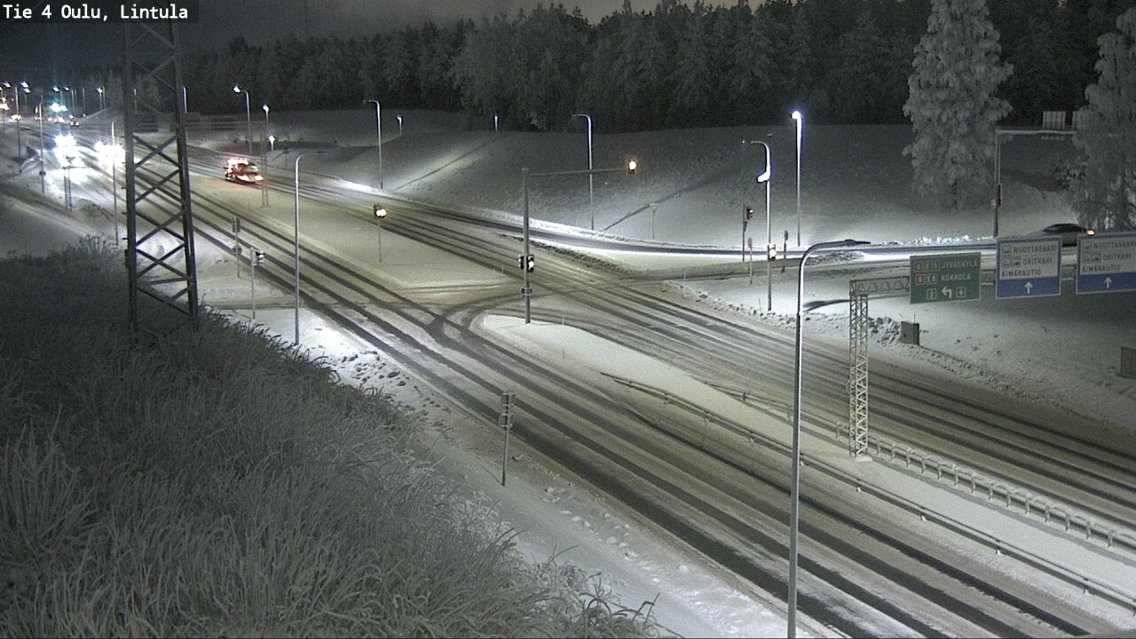 Kelikamerat Kuva Tie 4 Oulu, Lintula, Oulu, Pohjois-Pohjanmaa