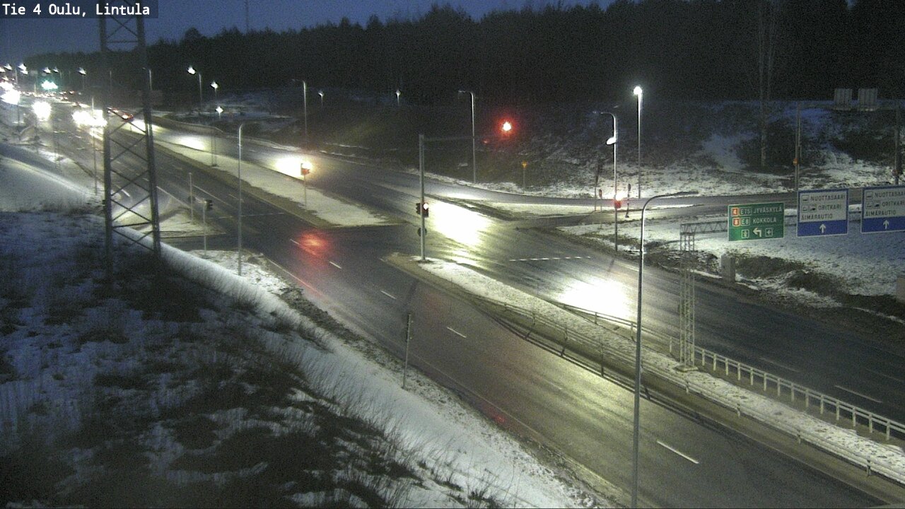 Kelikamerat Kuva Tie 4 Oulu, Lintula, Oulu, Pohjois-Pohjanmaa