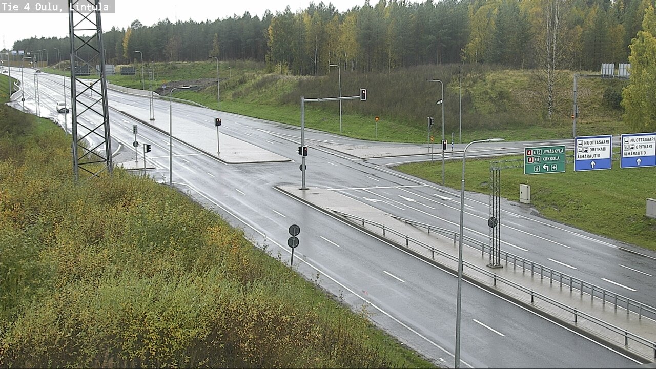 Weather Camera Image Road 4 Oulu, Lintula, Oulu, Pohjois-Pohjanmaa