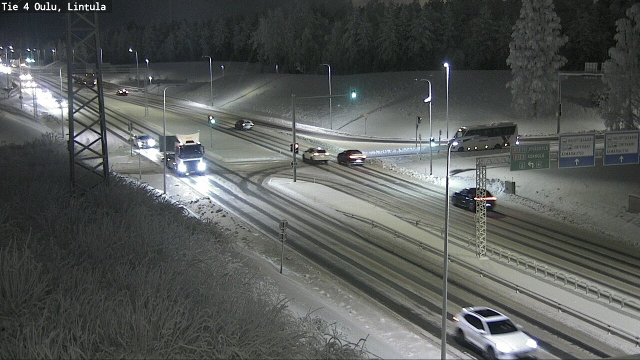 Kelikamerat Kuva Tie 4 Oulu, Lintula, Oulu, Pohjois-Pohjanmaa