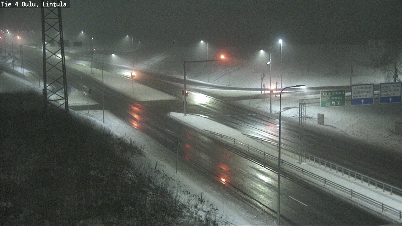 Kelikamerat Kuva Tie 4 Oulu, Lintula, Oulu, Pohjois-Pohjanmaa