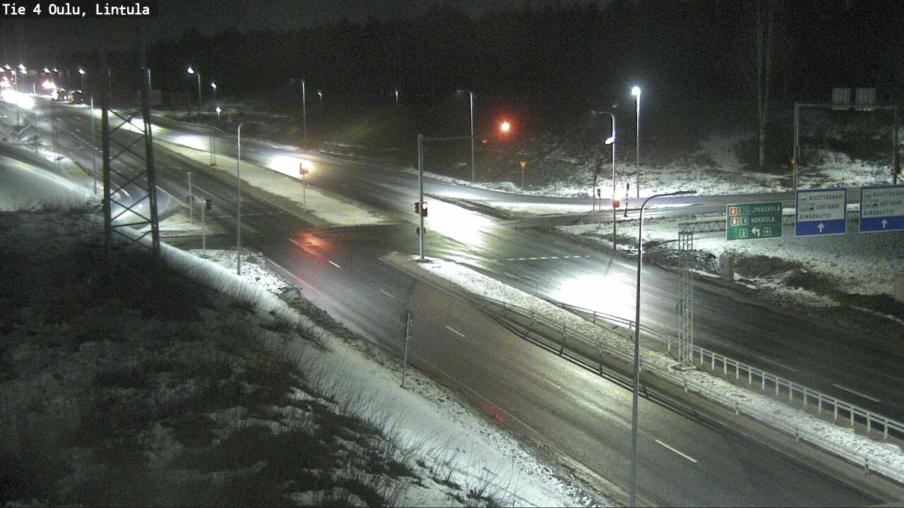 Kelikamerat Kuva Tie 4 Oulu, Lintula, Oulu, Pohjois-Pohjanmaa