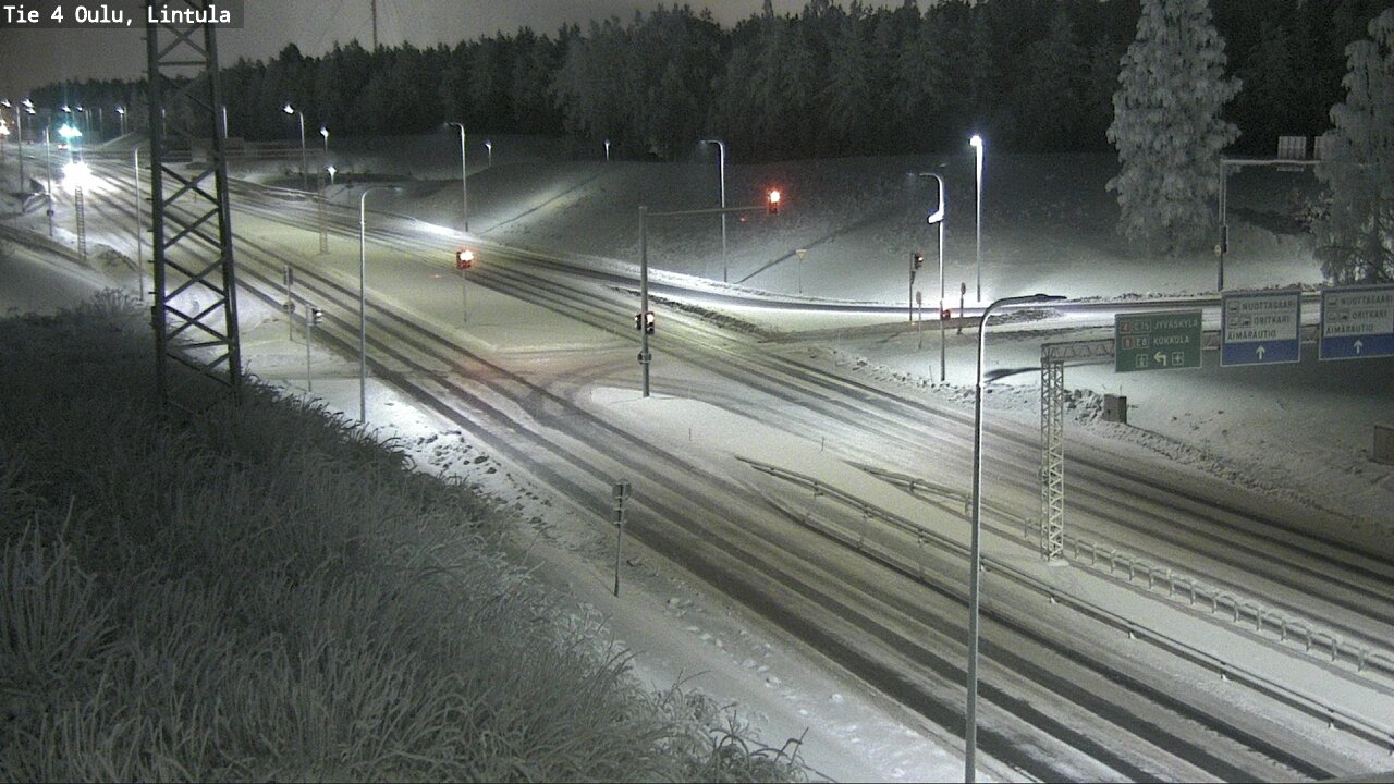 Kelikamerat Kuva Tie 4 Oulu, Lintula, Oulu, Pohjois-Pohjanmaa
