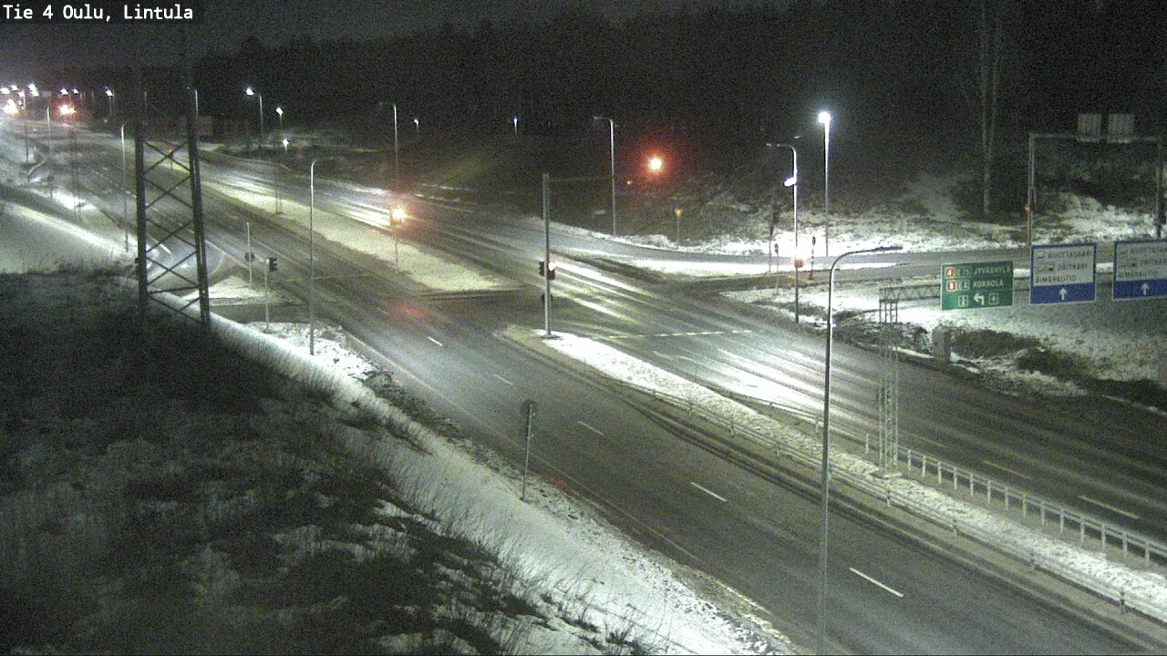 Kelikamerat Kuva Tie 4 Oulu, Lintula, Oulu, Pohjois-Pohjanmaa