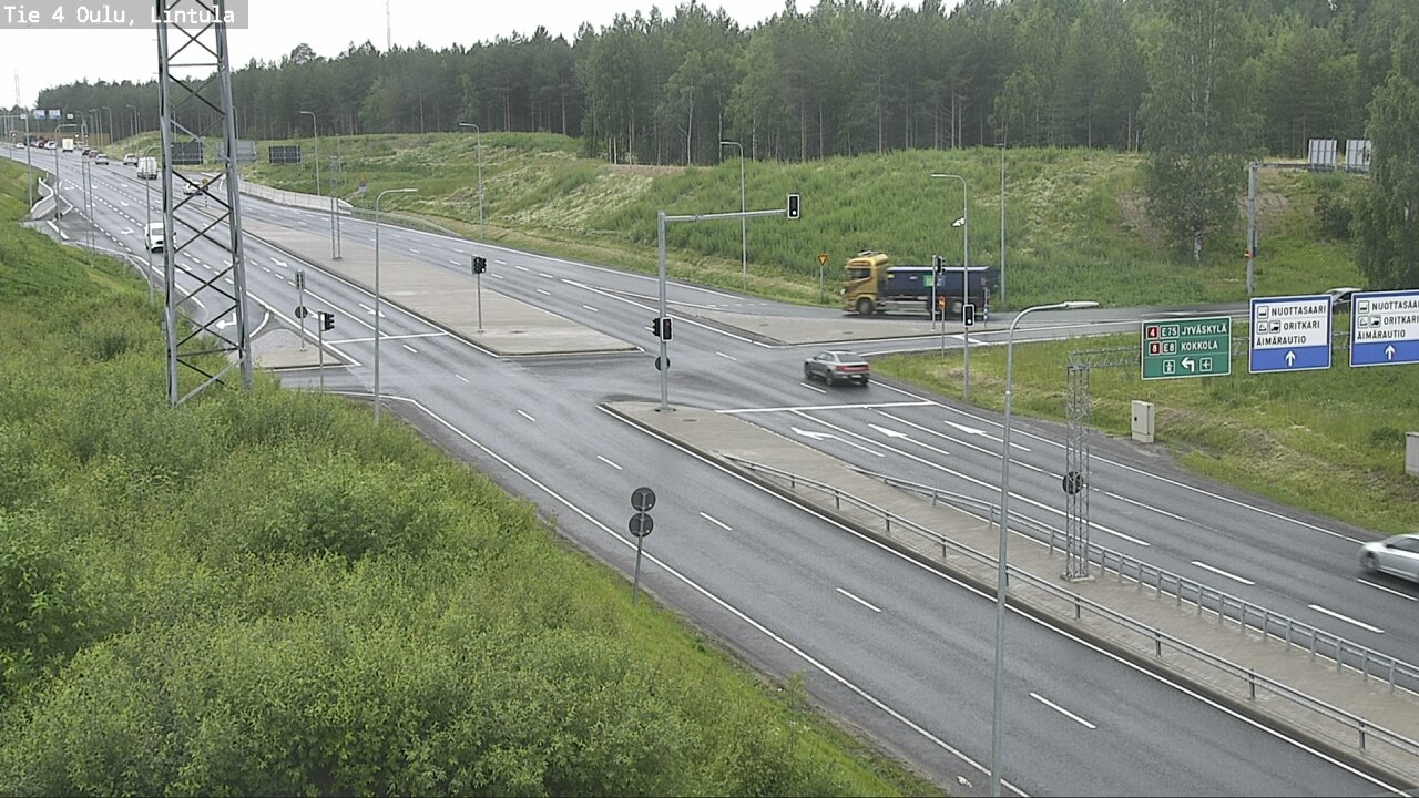 Kelikamerat Kuva Tie 4 Oulu, Lintula, Oulu, Pohjois-Pohjanmaa
