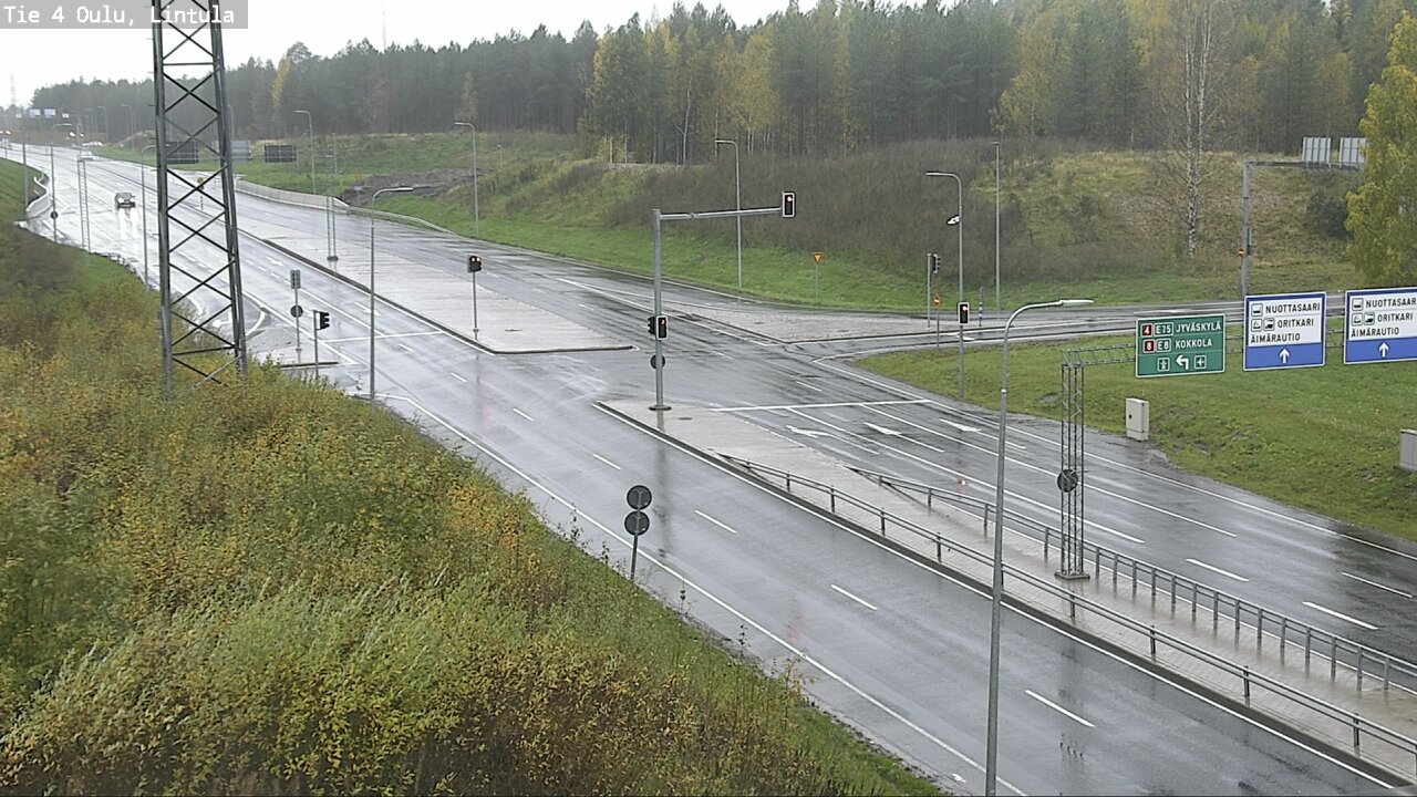 Weather Camera Image Road 4 Oulu, Lintula, Oulu, Pohjois-Pohjanmaa