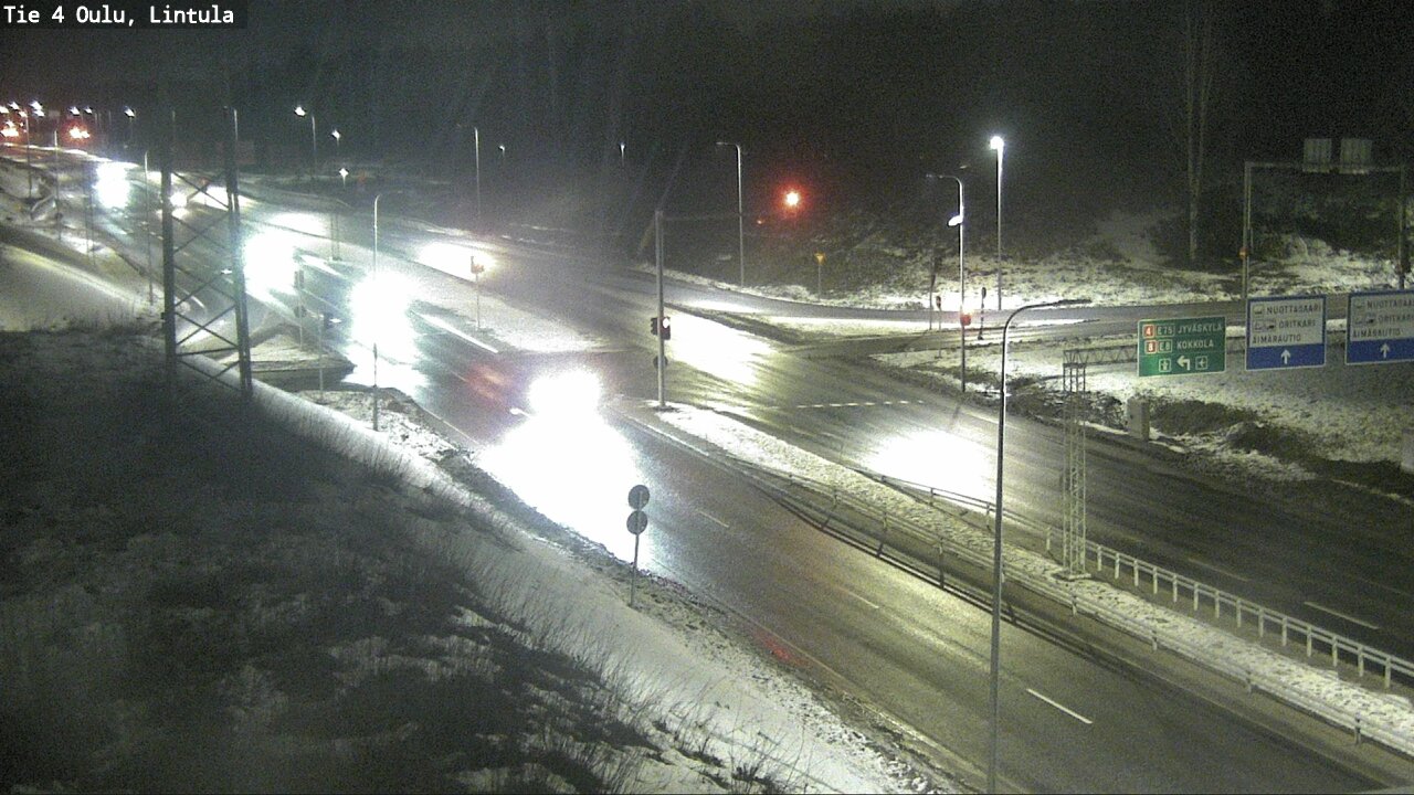 Kelikamerat Kuva Tie 4 Oulu, Lintula, Oulu, Pohjois-Pohjanmaa