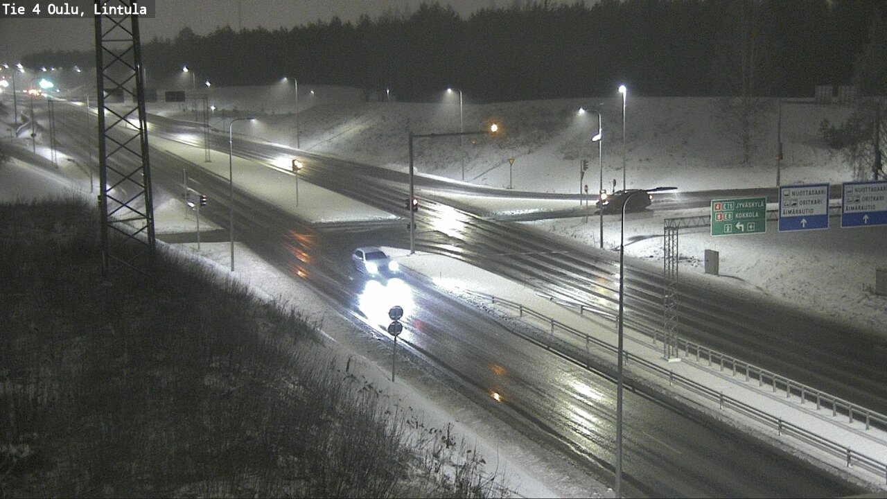 Kelikamerat Kuva Tie 4 Oulu, Lintula, Oulu, Pohjois-Pohjanmaa