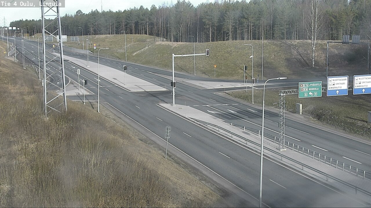 Kelikamerat Kuva Tie 4 Oulu, Lintula, Oulu, Pohjois-Pohjanmaa