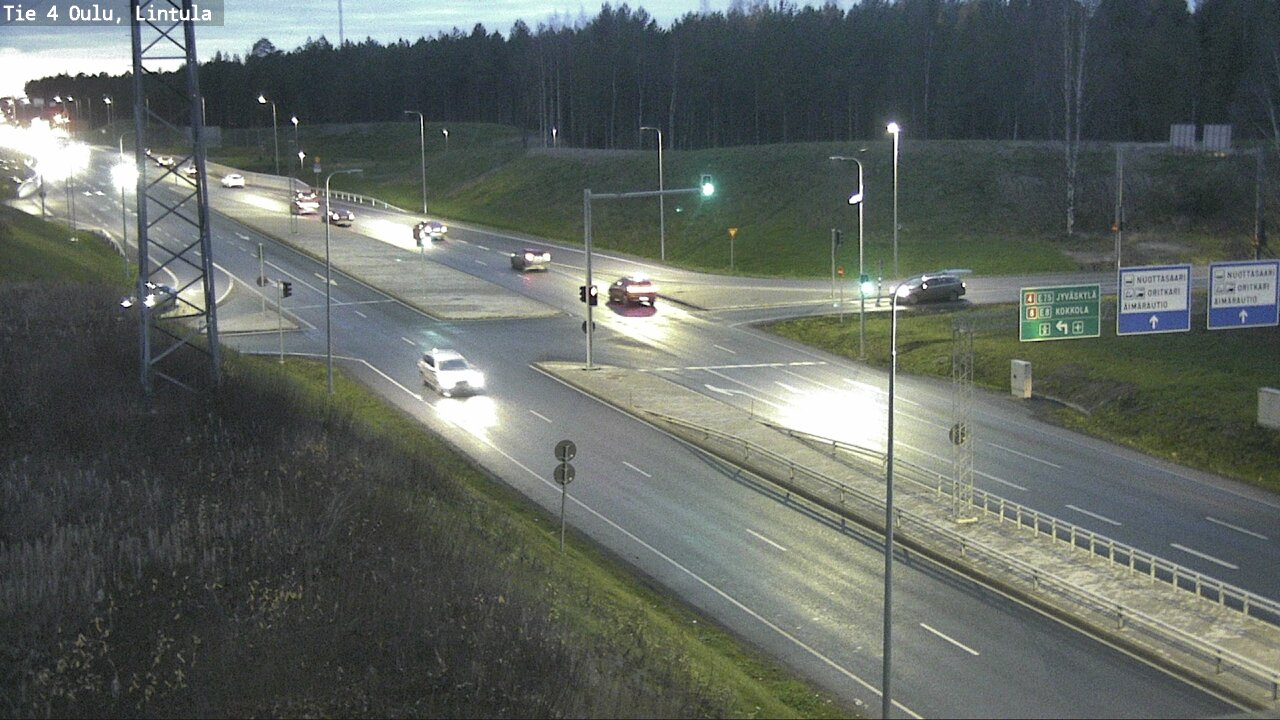 Kelikamerat Kuva Tie 4 Oulu, Lintula, Oulu, Pohjois-Pohjanmaa