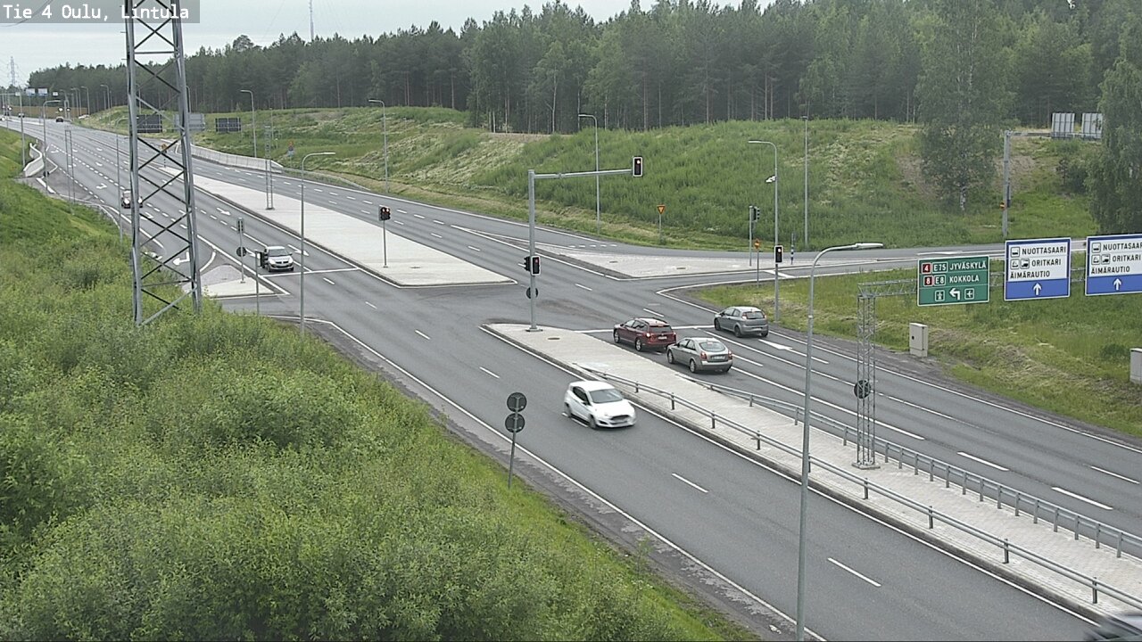 Kelikamerat Kuva Tie 4 Oulu, Lintula, Oulu, Pohjois-Pohjanmaa