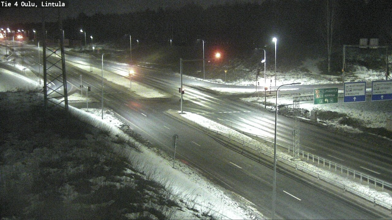 Kelikamerat Kuva Tie 4 Oulu, Lintula, Oulu, Pohjois-Pohjanmaa