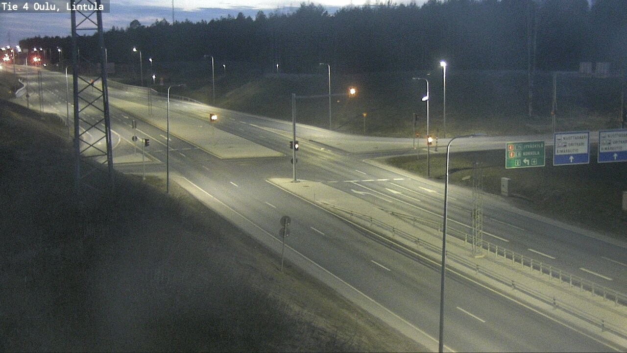 Kelikamerat Kuva Tie 4 Oulu, Lintula, Oulu, Pohjois-Pohjanmaa