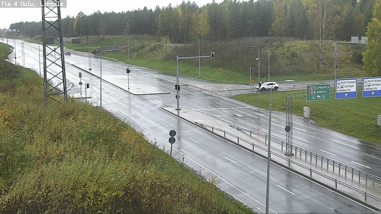 Weather Camera Image Road 4 Oulu, Lintula, Oulu, Pohjois-Pohjanmaa