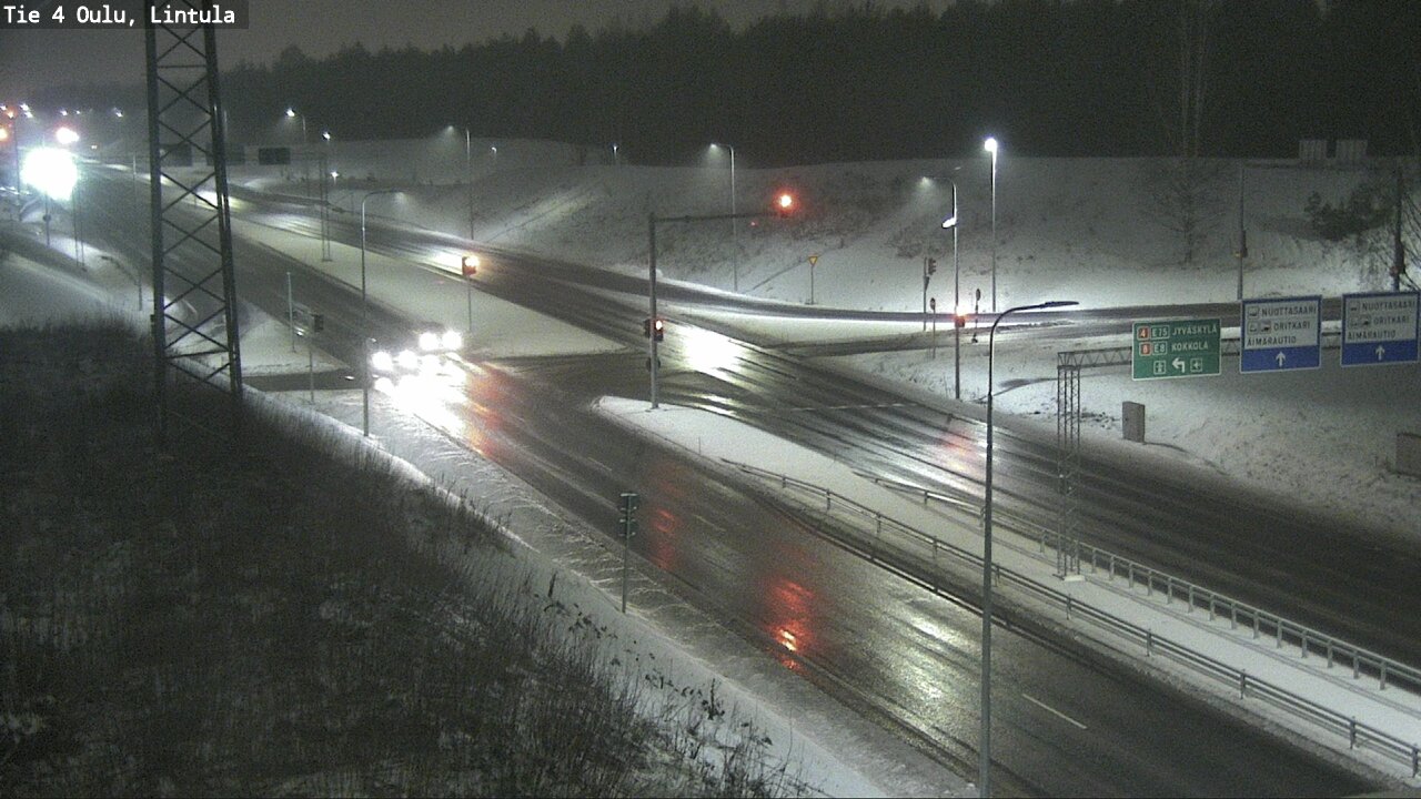 Kelikamerat Kuva Tie 4 Oulu, Lintula, Oulu, Pohjois-Pohjanmaa