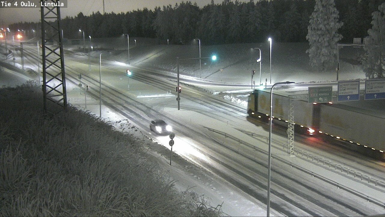 Kelikamerat Kuva Tie 4 Oulu, Lintula, Oulu, Pohjois-Pohjanmaa